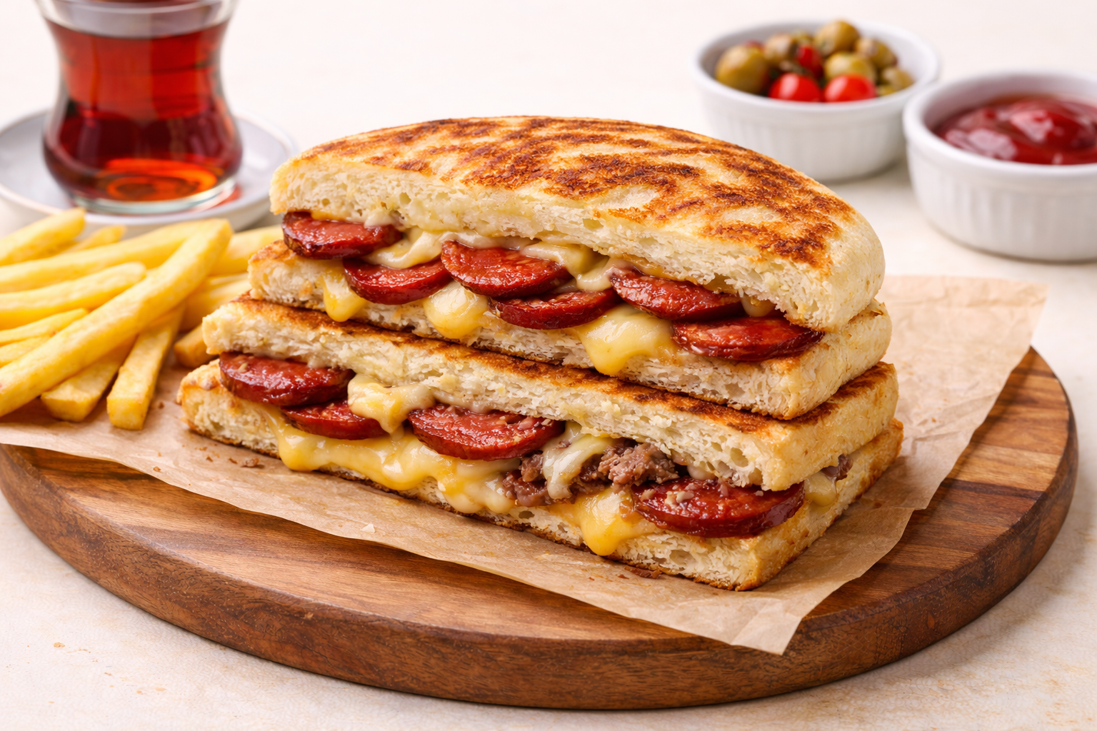 Dublin Cafe & Lounge | Pendik - Bazlama Tost
