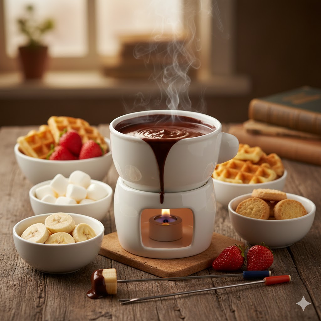 Belçika Çikolatalı Fondü