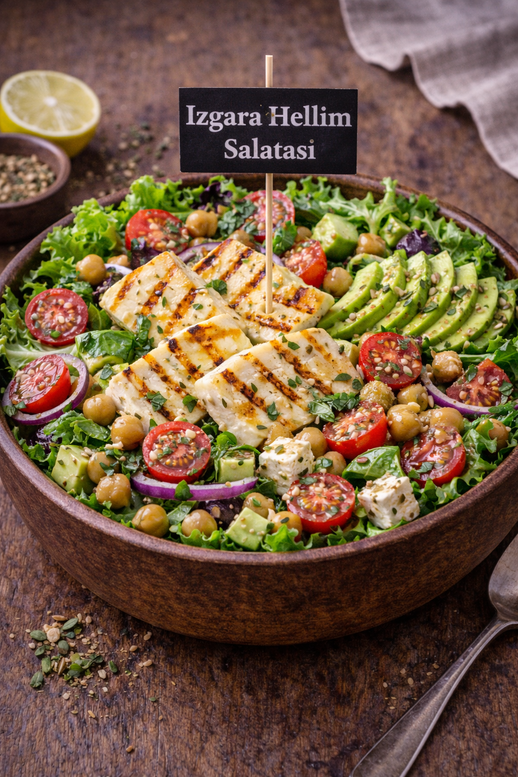 Dublin Cafe & Lounge | Pendik - Izgara Hellim Salatası